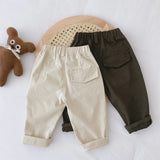 Casual Pants for Boys, Elastic Waist