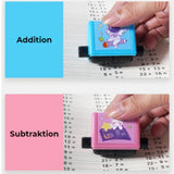 Mathematical Stamp, Addition, Subtraction, Multiplication, and Division Exercises