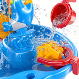 Sand and Water Play Table, 3-Level Sensory Table for Outdoor Play