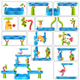 Sand and Water Play Table, 4-Level Outdoor Activity Table