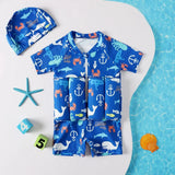 Swimsuit, UV50+ clothing with adjustable floats