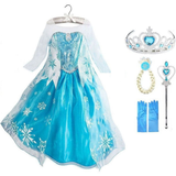 Queen's dress, princess costume with accessories