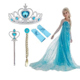 Queen's dress, princess costume with accessories