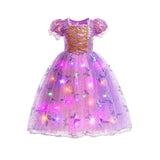 Glowing Princess Dress, Mermaid Costume with Accessories