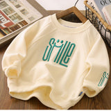 Sweater for Kids with Print, Unisex with Smile Pattern