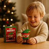 Christmas Block Figurines, Creative Building Set