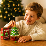 Christmas Block Figurines, Creative Building Set