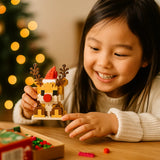 Christmas Block Figurines, Creative Building Set