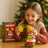 Christmas Block Figurines, Creative Building Set