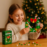 Christmas Block Figurines, Creative Building Set