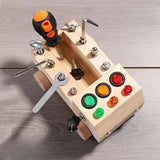 Montessori Sensory Board – Interactive Toy to Develop Motor Skills