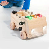 Montessori Sensory Board – Interactive Toy to Develop Motor Skills