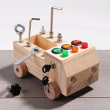 Montessori Sensory Board – Interactive Toy to Develop Motor Skills