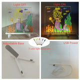 Light Table for Drawing, Creative Reusable Art Tablet