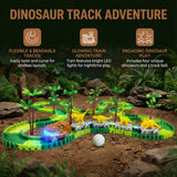 Dinosaur Racing Track, Flexible Light-Up Track