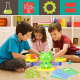 Mathematical Balance Frog, Toy for Learning Numbers and Calculations