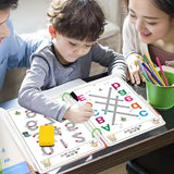 Reusable Notebook, Erasable Workbook for Learning to Write