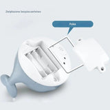 Light-Up Bath Whale, Spraying Aquatic Toy