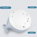 Light-Up Bath Whale, Spraying Aquatic Toy