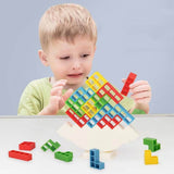 Tetris Balance Tower – Assembly and Logic for Kids