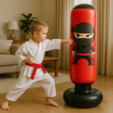 Free-standing punching bag, boxing toy