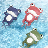 Frog-shaped bath toy, non-toxic plastic water toy