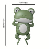 Frog-shaped bath toy, non-toxic plastic water toy
