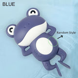 Frog-shaped bath toy, non-toxic plastic water toy