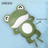 Frog-shaped bath toy, non-toxic plastic water toy