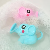 Bath toy with spraying elephant, ABS water spray toy