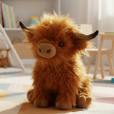 Highland Cow Toy, Soft Plush to Cuddle