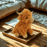Highland Cow Toy, Soft Plush to Cuddle