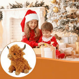 Highland Cow Toy, Soft Plush to Cuddle