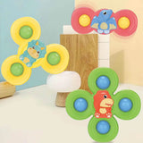 Rotating Toy with Suction Cup – Sensory Play for Babies