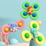 Rotating Toy with Suction Cup – Sensory Play for Babies