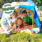 Kids Fort Building Kit, Indoor and Outdoor Tent Structure