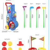 Children's Golf Set – Wheeled Cart
