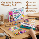 Bracelet Weaving Kit, DIY Kit