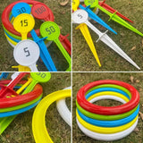 Ring Toss Set, Outdoor Garden Skill Game