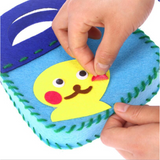 Children's Felt Bag Sewing Kit – Safe Creative Play Set