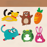 Sewing Kit with Felt Animals – Safe Crafting for Children