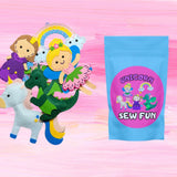 Felt Animal Sewing Kit, DIY Kit for Beginners