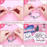 Custom Bracelet Creation Set, DIY Kit with Box