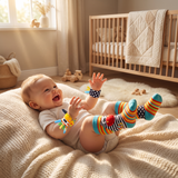 Baby Rattle Set – Soft for Hands and Feet