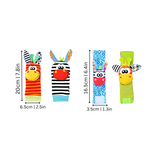 Baby Rattle Set – Soft for Hands and Feet