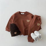 Baby Jogging Set, Sweatshirt, Pants, and Beanie
