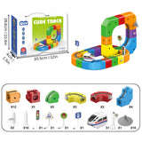 3D Train Building Set, STEM Construction Toy