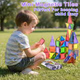 Magnetic Building Block Set, 32 Magnetic STEM Plates