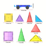 Magnetic Building Block Set, 32 Magnetic STEM Plates