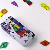 Magnetic Building Blocks Set, 32 STEM Magnetic Plates